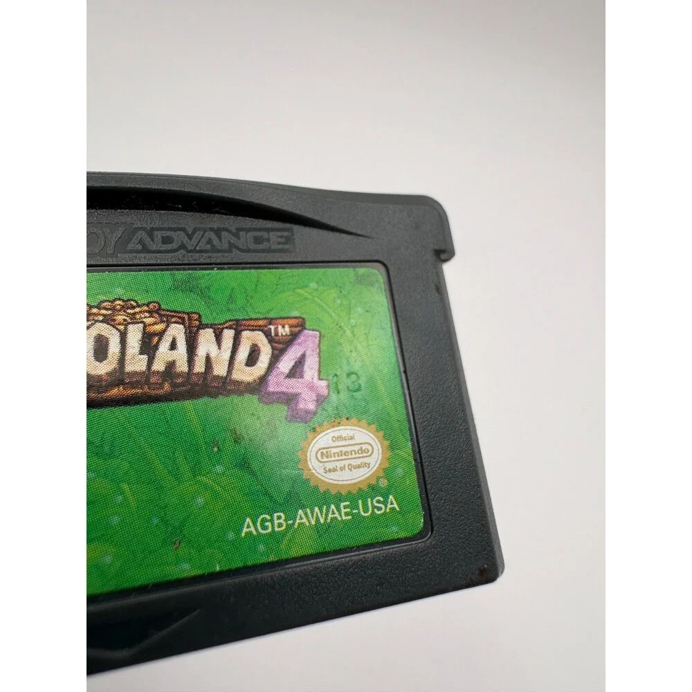 Nintendo Gameboy Advance GBA WarioLand 4 (Tested Saves) (Verified Authentic)